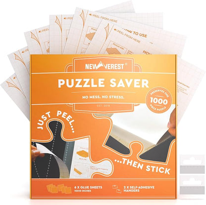 Newverest Gift Bundle of 2: Roll Up Puzzle Mat 1500 pcs & 6-Pack Puzzle Glue - Image 3