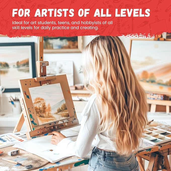 Simetufy 28 Pack Canvas Boards for Painting 5 x 7 inch, Blank Canvas Panels- - Image 5