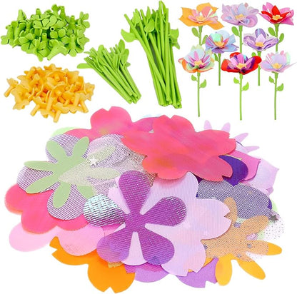 Qirptey Flower Bouquet Craft Kit Accessories DIY Arts and Crafts Toys - Image 4