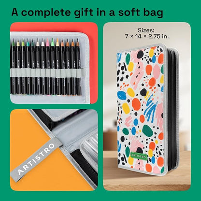 ARTISTRO 100 Watercolor Markers Teacher Appreciation Gifts – Brush Pens - Image 7