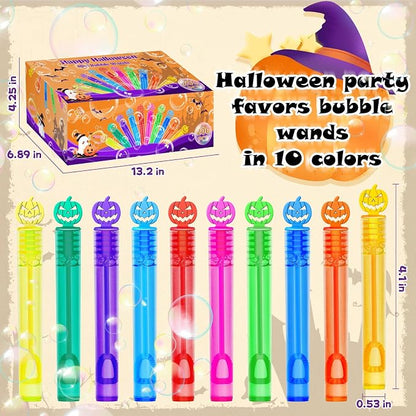 200 Piece Halloween Party Favor Bubbles, Halloween Bubble Wands Bulk - Image 6