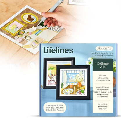 Lifelines FlowCrafts, Collage Art Kit by LifeLines