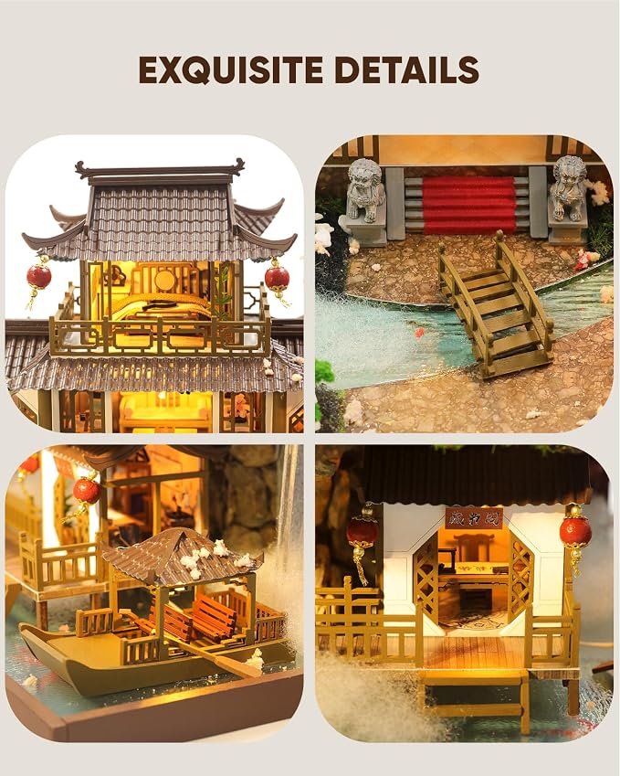 DIY Miniature House Kit, DIY Dollhouse Kit - Image 4
