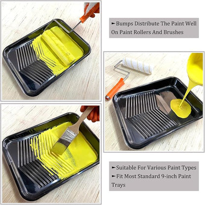Great Andrew 10 Pcs Paint Tray Liners, Deep Capacity Disposable Paint Tray Liner - Image 5
