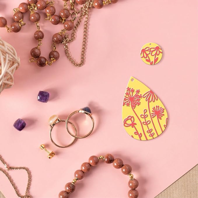 Arbuya Polymer Clay Wildflowers Dandelion Texture Sheets - Image 5