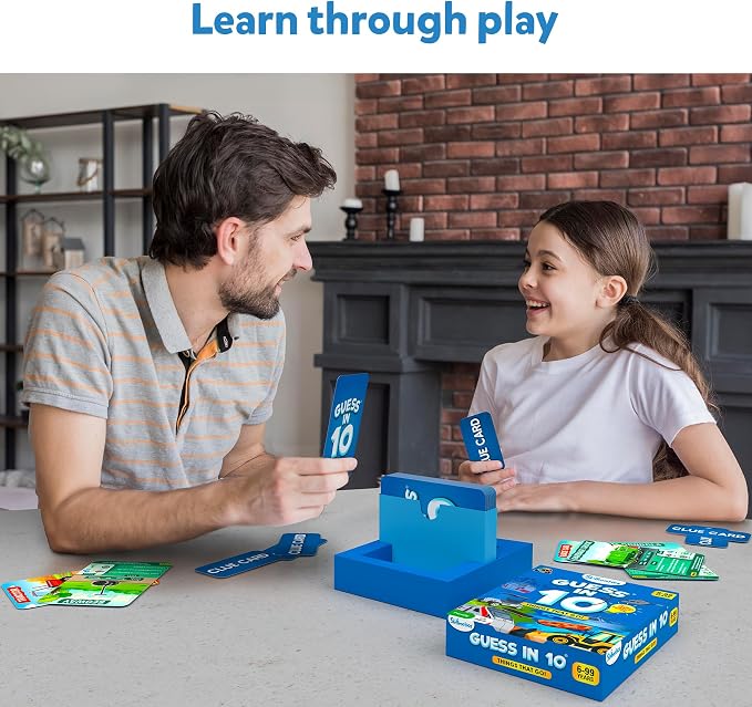 Skillmatics Guess in 10 Things That Go, Kids Who Love Card Games, Educational - Image 4