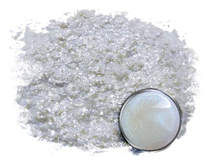 Mica Powder Pigment “Galactic Ghost Blue” Multipurpose DIY Arts and Crafts - Image 6