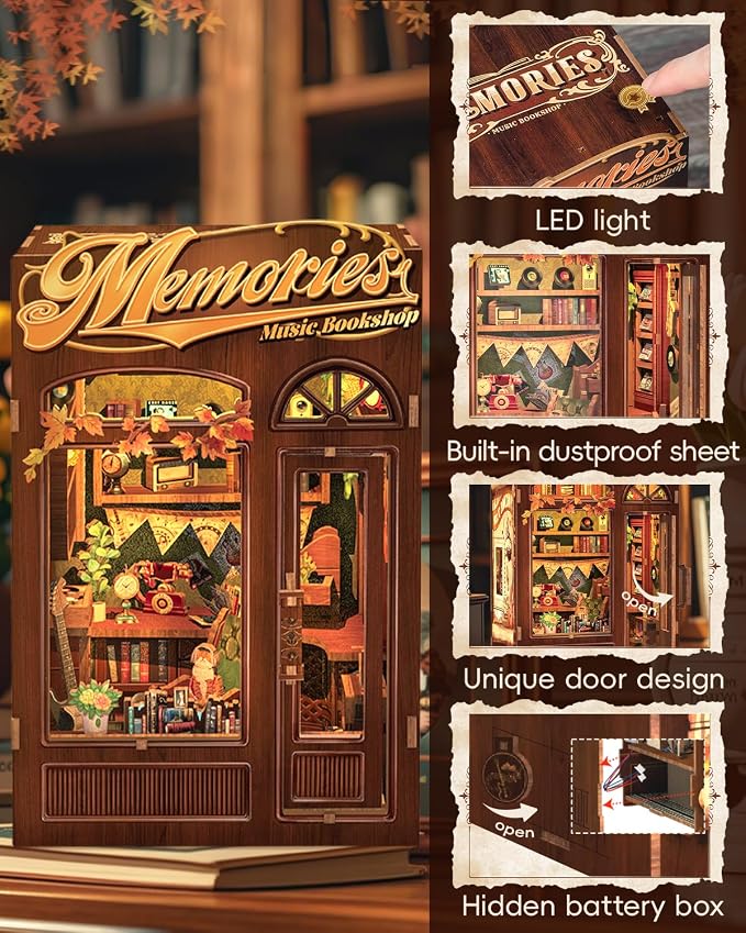 CUTEBEE Book Nook Kit - Image 2