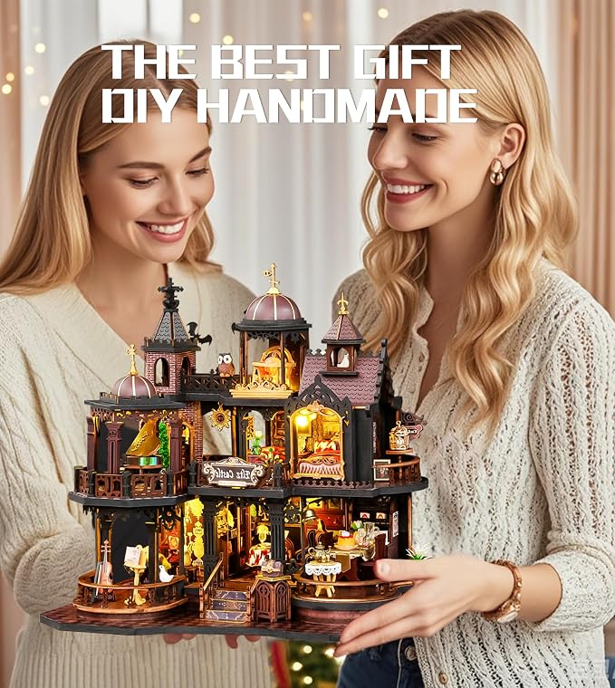 DIY Dollhouse Miniature House Kit, DIY Kit Mini House Model, 1:24 Scale - Image 7