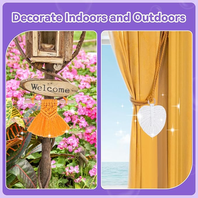 NEXBOX Macrame Kit for Kids & Adults Beginners, DIY Crafts for Girls Age 6-8 - Image 7