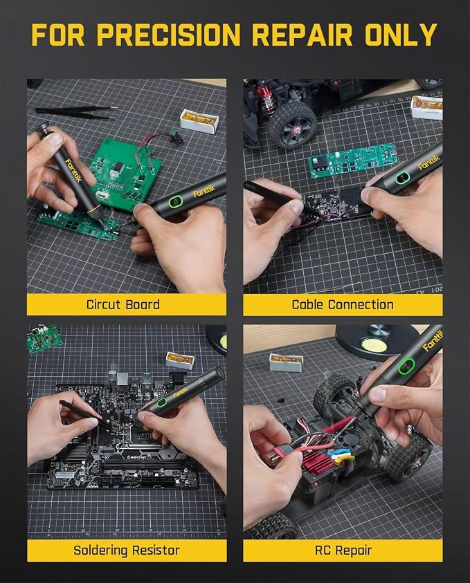 Fanttik T1 Max Soldering Iron Kit, Cordless Soldering Iron, 7 Seconds Fast - Image 8
