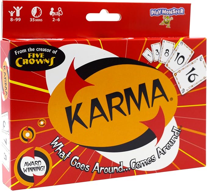 KARMA Card Games for Kids – Kids, Family Games Night, Screen Free, Travel Games by PlayMonster