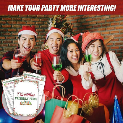 Christmas Friendly Feud Game, Funny Christmas Party Games, Friendly Feud Trivia - Image 5