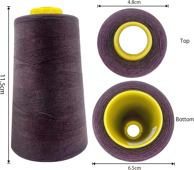 Tortoise 4 Cones of 3000 Yards Each Spool Thread - Image 2