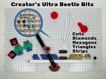 Creator's Ultra Beetle Bits Everything Glass Cutting System - Image 2