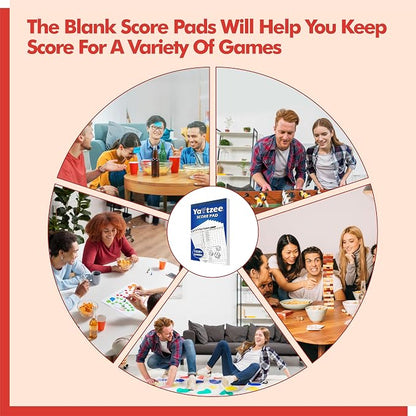 Gethelud 110 Sheets Score Pad for Yahtzee, 220 Tear-Off Pages Score Pad Large - Image 6