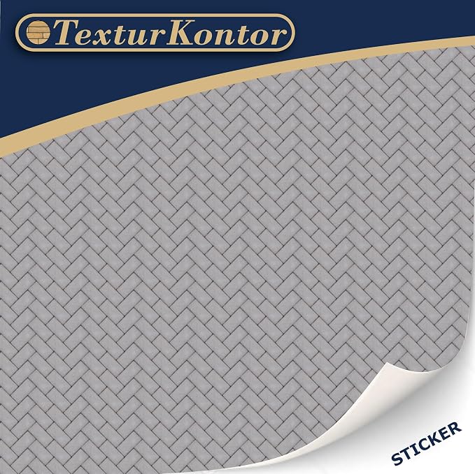 3 Sheets Self-Adhesive Decorative Film Paving Stones and Surfaces - Image 2