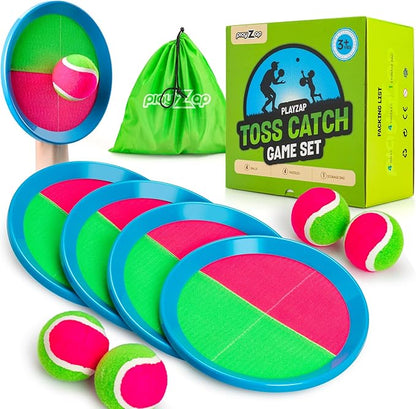 PlayZap Toss and Catch Ball Set Upgraded by Playzap