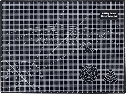 Falling in Art Self Healing Cutting Mat, 18x24" Cutting Mats by FallinginArt