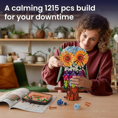 Sillbird Flower Owl Building Set - Image 6