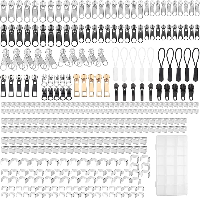 JEXZON Zipper Repair Kit, #3#5#8 Zipper Slider Replacement by Unknown