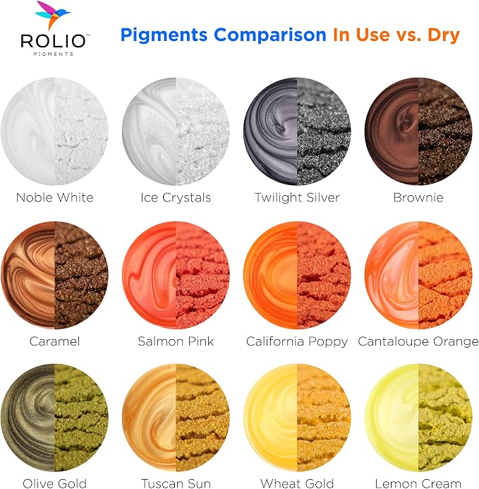 Rolio Mica Powder Pearlescent Color Pigment - Image 2