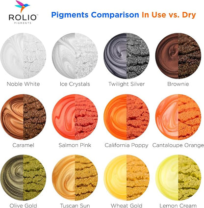 Rolio Mica Powder Pearlescent Color Pigment - Image 2
