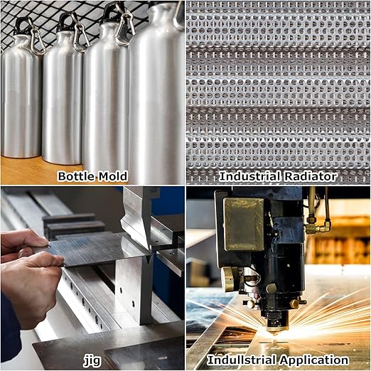 6 Pack 5052 Aluminum Sheet Metal 12 x 12 x 1/64 Inch Thin Flat Plain Aluminum - Image 6
