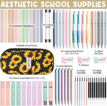 65PCS Aesthetic School Supplies - Image 2