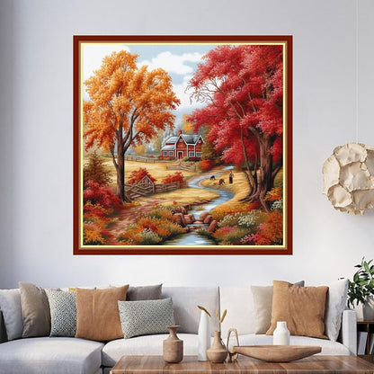 Foxhool Beginners Cross Stitch Kits Stamped Full Range of Embroidery Kits - Image 2