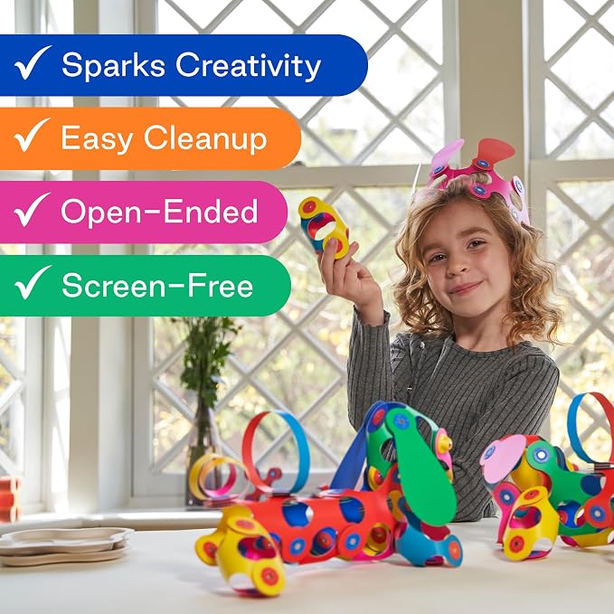 Clixo Super Rainbow, 60 Piece Pack - Image 3