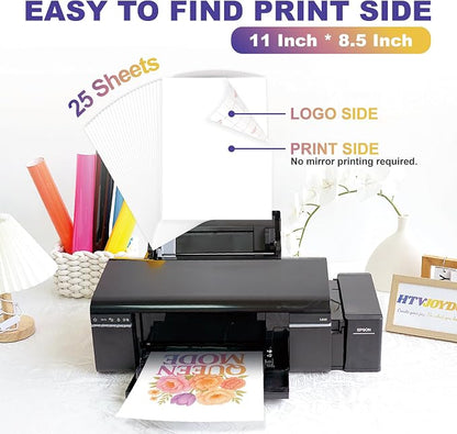 HTVJOYDO Iron-On Heat Transfer Paper - Image 2