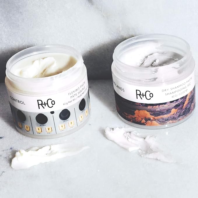 R+Co Control Flexible Paste | Strong Hold + Natural Finish| Vegan + - Image 4