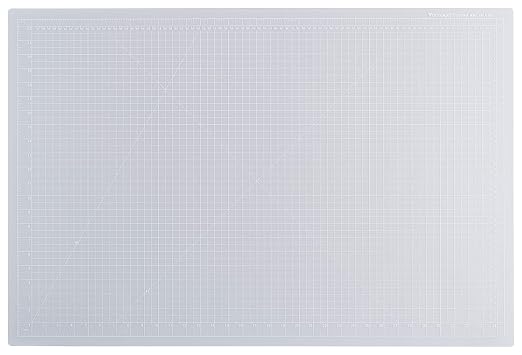 Dahle Vantage 10683 See-Through Premium Self-Healing Cutting Mat, 1/2" Grid by Dahle