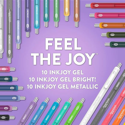 Paper Mate InkJoy Gel Pens Ultimate Pack, Retractable Pens, Featuring Classic - Image 2