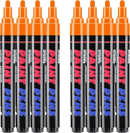 Orange Paint Pens Paint Markers by Craiiby