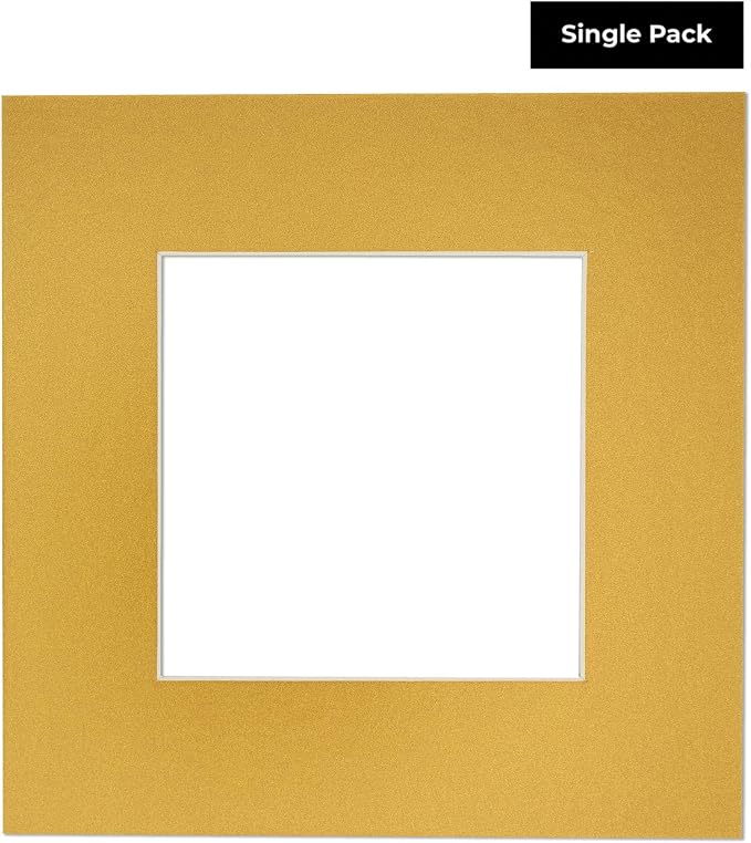 Poster Palooza 11x14 Gold Mat for 8.5x11 Photo - Image 2