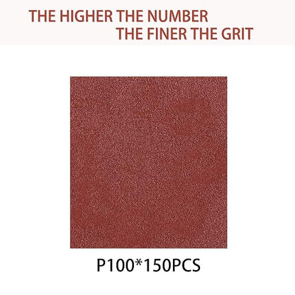 150pcs 100 Grit Sanding Discs, 5-Inch 8-Hole Sandpaper, - Image 2