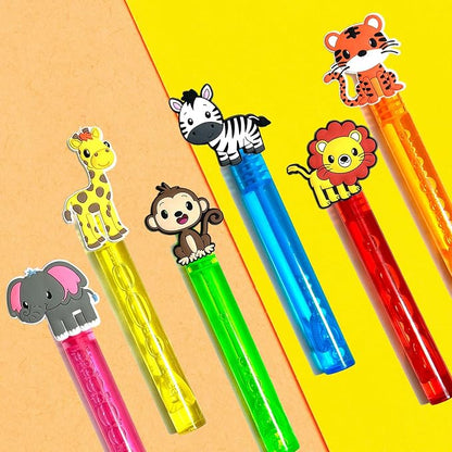 Jungle Safari Party Favors, Zoo Bubble Wand - Image 2