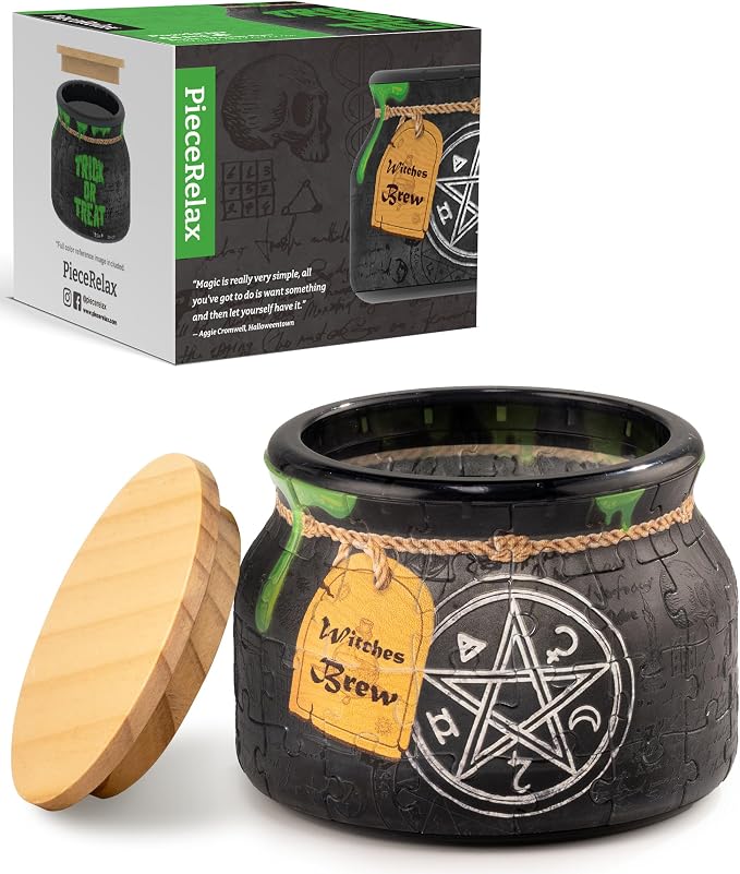 PieceRelax 3D Puzzle Jar 64 Plastic Pieces by PieceRelax