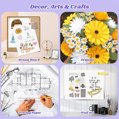 Drawing Paper, 65 Sheets Artist Sketching Drawing Easel Poster Paper Bulk - Image 5