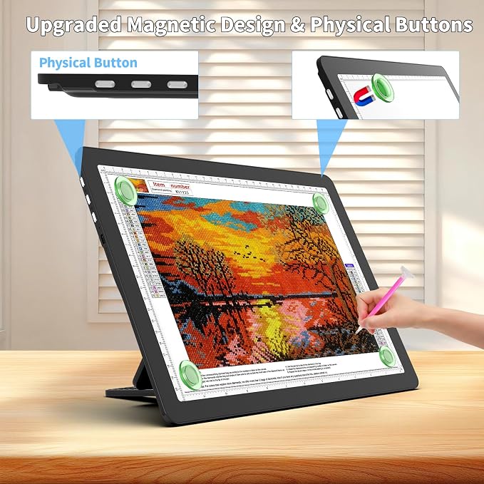 TOHETO Rechargeable A4 Light Board - Image 6