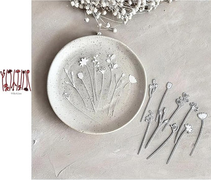 Lapoo Metal Cutting Die for Scrapbooking, 3D Backgrounds Frame New Cutting Dies - Image 2