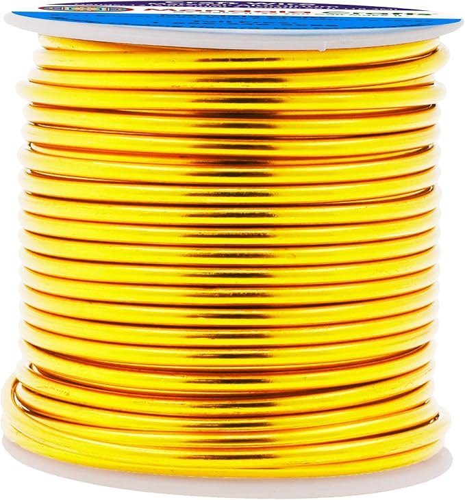Mandala Crafts 12 Gauge Anodized Aluminum Craft Wire by MandalaCrafts