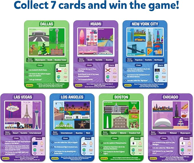 Skillmatics Guess in 10 American Cities, and Families Who Love Card Games - Image 6