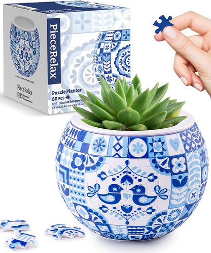 PieceRelax 3D Puzzle Planter 80 Pieces by PieceRelax