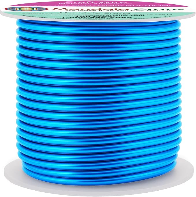 Mandala Crafts 13 Gauge Anodized Aluminum Craft Wire by MandalaCrafts
