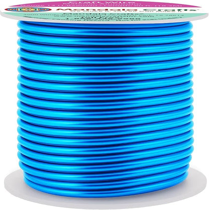 Mandala Crafts 13 Gauge Anodized Aluminum Craft Wire by MandalaCrafts