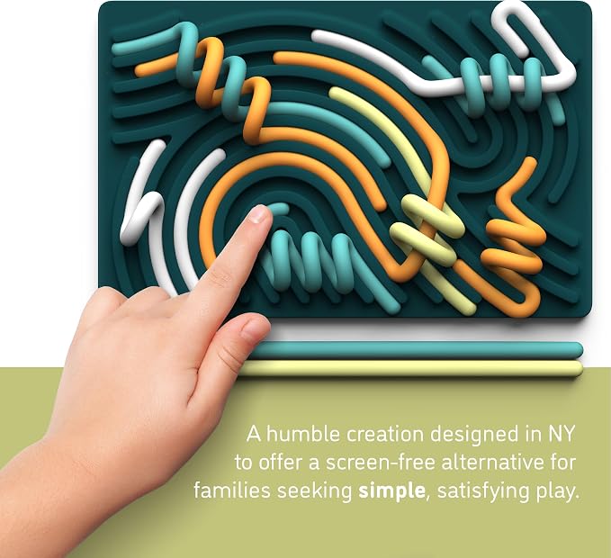 Sensory Activity Board: Silicone Fidget Toy - Image 2