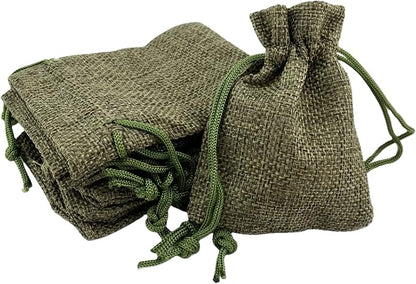 Palmhomee Pack Of 25 Burlap Gift Bags by Palmhomee